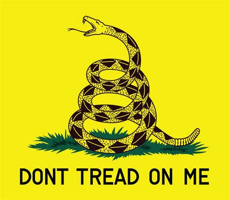 don't tread on me logo